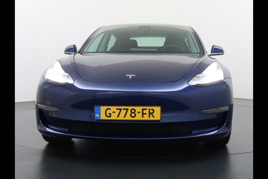 Tesla Model 3 Long Range AWD 75kWh 463PK FSD-3 Computer Premium Audio 4wd AutoPilot Panoramadak Camera's Leer Adaptive-Cruise-Control+Stop&Go  Stoel en achterbank verwarming Electr.Stoelen+Memory+Easy-Entry WiFi 1e Eigenaar Org. Nederlandse Auto Garantie op Accu/Motor tot 18-09-2027/192.000km