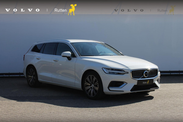 Volvo V60 T6 350PK Automaat Recharge AWD Inscription Long Range / Adaptieve Cruise Control / Verwarmbare voorruit / Harman Kardon Audio / Parkeersensoren met parkeercamera achter