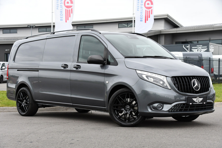 Mercedes-Benz Vito 119 CDI L2 PB Edition Adaptieve Cruise, Camera, Carplay, 190PK, Automaat, Sensoren, Stoelverwarming, LED, Uniek!