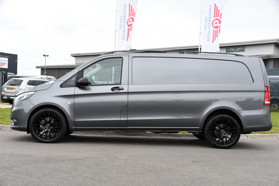 Mercedes-Benz Vito 119 CDI L2 PB Edition Adaptieve Cruise, Camera, Carplay, 190PK, Automaat, Sensoren, Stoelverwarming, LED, Uniek!