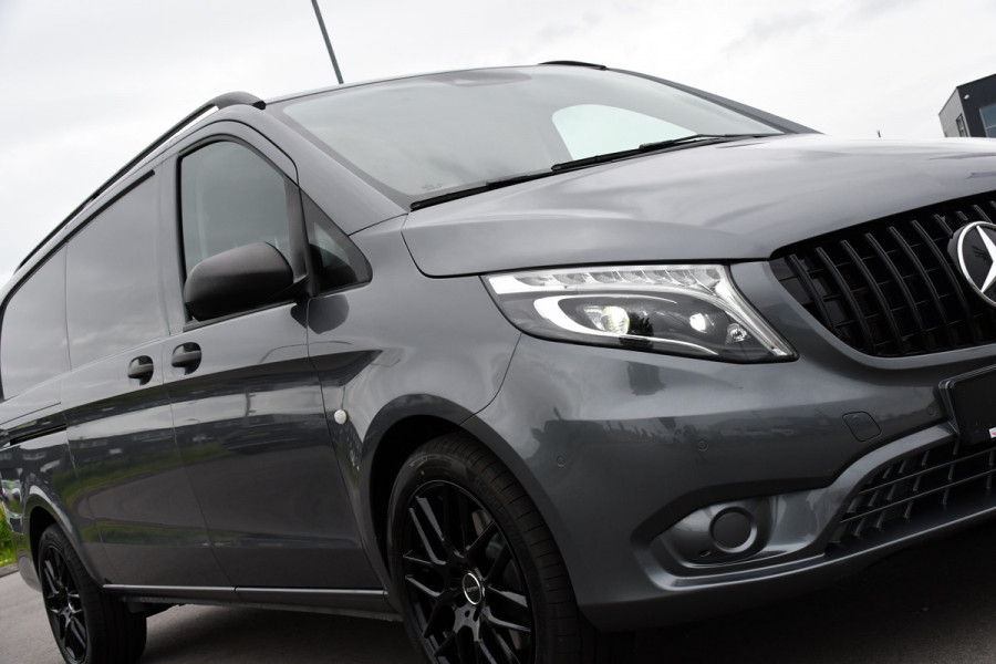 Mercedes-Benz Vito 119 CDI L2 PB Edition Adaptieve Cruise, Camera, Carplay, 190PK, Automaat, Sensoren, Stoelverwarming, LED, Uniek!