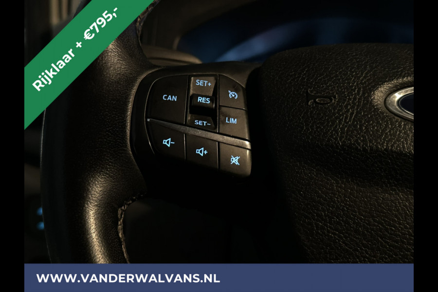 Ford Transit 2.0TDCI 131pk L3H2 Euro6 RIJKLAAR Airco | Camera | Navigatie | Apple Carplay | Android Auto Cruisecontrol, Elektrisch verstelbare bestuurdersstoel, Stoelverwarming, Verwarmde voorruit, Parkeersensoren, Bijrijdersbank, 2500kg trekvermogen
