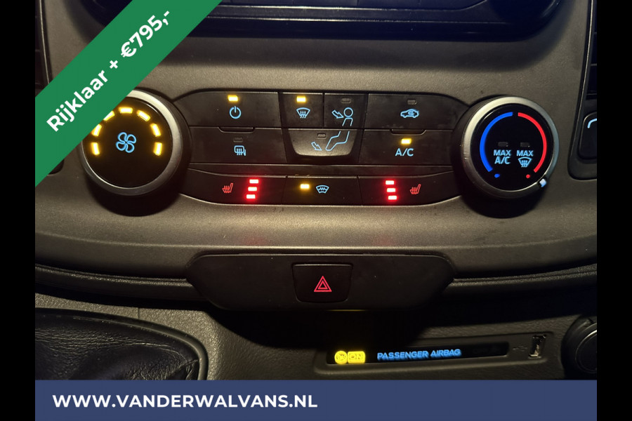 Ford Transit 2.0TDCI 131pk L3H2 Euro6 RIJKLAAR Airco | Camera | Navigatie | Apple Carplay | Android Auto Cruisecontrol, Elektrisch verstelbare bestuurdersstoel, Stoelverwarming, Verwarmde voorruit, Parkeersensoren, Bijrijdersbank, 2500kg trekvermogen