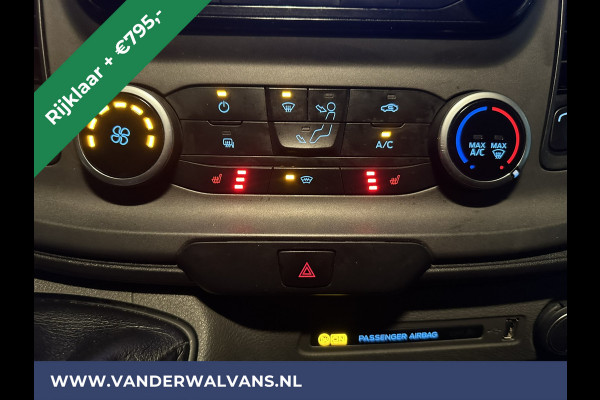 Ford Transit 2.0TDCI 131pk L3H2 Euro6 RIJKLAAR Airco | Camera | Navigatie | Apple Carplay | Android Auto Cruisecontrol, Elektrisch verstelbare bestuurdersstoel, Stoelverwarming, Verwarmde voorruit, Parkeersensoren, Bijrijdersbank, 2500kg trekvermogen