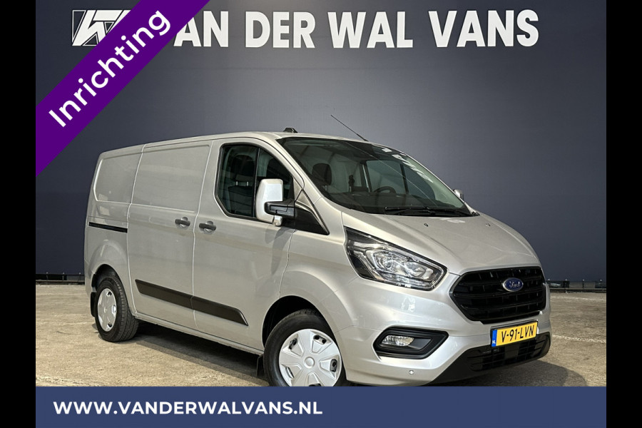 Ford Transit Custom 2.0 TDCI 131pk L1H1 Inrichting Euro6 Airco | Camera | Navigatie | LED | Apple Carplay Cruisecontrol, Stoelverwarming, Verwarmde voorruit, Parkeersensoren, Bijrijdersbank