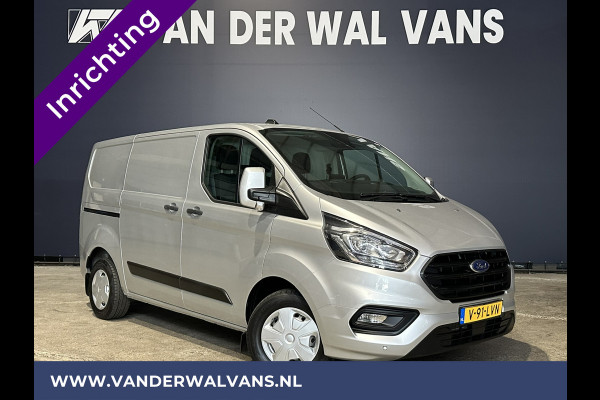 Ford Transit Custom 2.0 TDCI 131pk L1H1 Inrichting Euro6 Airco | Camera | Navigatie | LED | Apple Carplay Cruisecontrol, Stoelverwarming, Verwarmde voorruit, Parkeersensoren, Bijrijdersbank