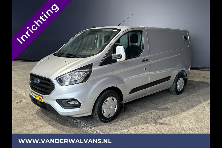 Ford Transit Custom 2.0 TDCI 131pk L1H1 Inrichting Euro6 Airco | Camera | Navigatie | LED | Apple Carplay Cruisecontrol, Stoelverwarming, Verwarmde voorruit, Parkeersensoren, Bijrijdersbank