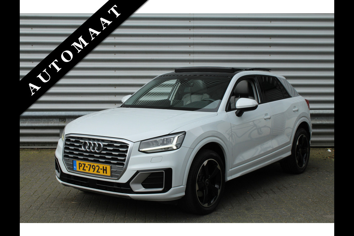 Audi Q2 1.4 TFSI 150pk CoD Sport Automaat NL-Auto NAP Panoramadak Clima Cruise Navi PDC 17"LMV Audi Q2 1.4 TFSI 150pk CoD Sport Automaat NL-Auto NAP Panoramadak Clima Cruise Navi PDC 17"LMV