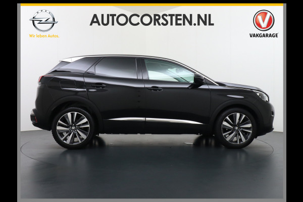 Peugeot 3008 1.6T 181PK AUT-8 Leer Navi Cruise Apple Carplay Android 19" Ecc 360°Camera PDC Elek.Achterklep DAB Connect Blue Premium Led Keyless Lane Departure Privacy Glas Regen-Lichtsensor Draadloze lader Pack City 1 Bluetooth Nieuwprijs €40.540,- Origineel Nederlandse Auto