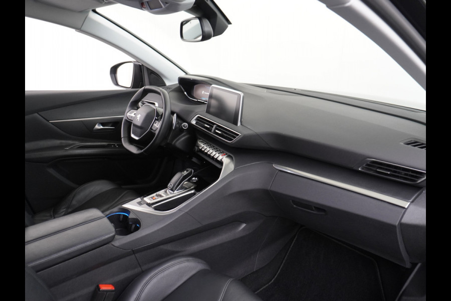 Peugeot 3008 1.6T 181PK AUT-8 Leer Navi Cruise Apple Carplay Android 19" Ecc 360°Camera PDC Elek.Achterklep DAB Connect Blue Premium Led Keyless Lane Departure Privacy Glas Regen-Lichtsensor Draadloze lader Pack City 1 Bluetooth Nieuwprijs €40.540,- Origineel Nederlandse Auto