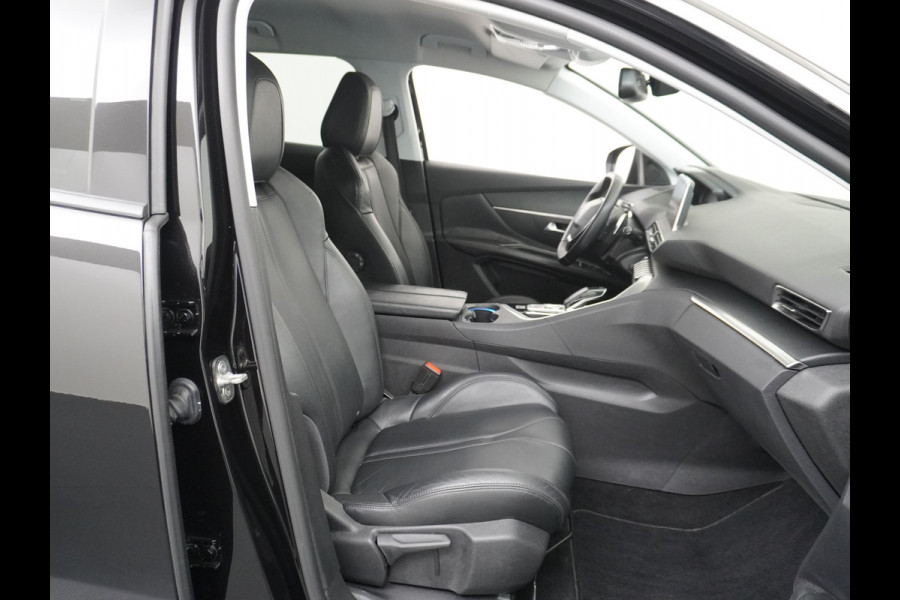 Peugeot 3008 1.6T 181PK AUT-8 Leer Navi Cruise Apple Carplay Android 19" Ecc 360°Camera PDC Elek.Achterklep DAB Connect Blue Premium Led Keyless Lane Departure Privacy Glas Regen-Lichtsensor Draadloze lader Pack City 1 Bluetooth Nieuwprijs €40.540,- Origineel Nederlandse Auto