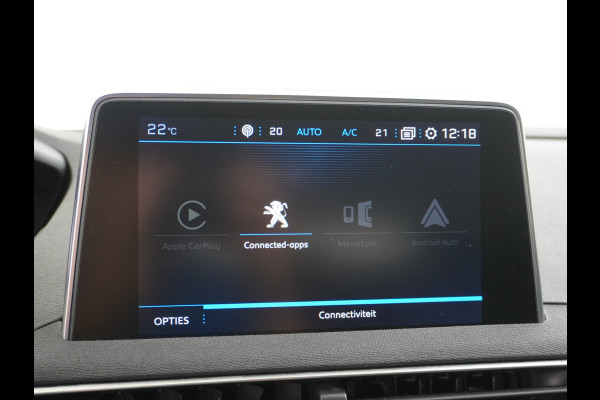 Peugeot 3008 1.6T 181PK AUT-8 Leer Navi Cruise Apple Carplay Android 19" Ecc 360°Camera PDC Elek.Achterklep DAB Connect Blue Premium Led Keyless Lane Departure Privacy Glas Regen-Lichtsensor Draadloze lader Pack City 1 Bluetooth Nieuwprijs €40.540,- Origineel Nederlandse Auto
