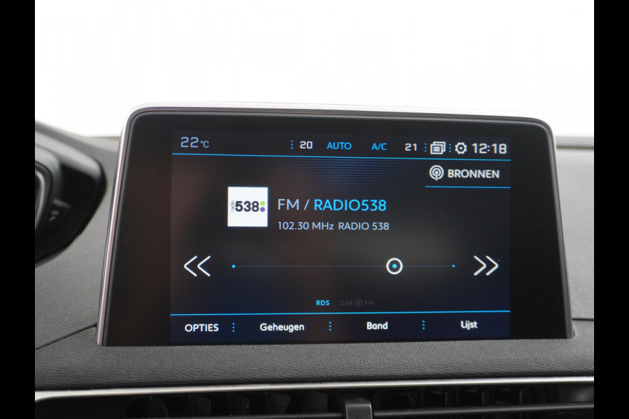 Peugeot 3008 1.6T 181PK AUT-8 Leer Navi Cruise Apple Carplay Android 19" Ecc 360°Camera PDC Elek.Achterklep DAB Connect Blue Premium Led Keyless Lane Departure Privacy Glas Regen-Lichtsensor Draadloze lader Pack City 1 Bluetooth Nieuwprijs €40.540,- Origineel Nederlandse Auto