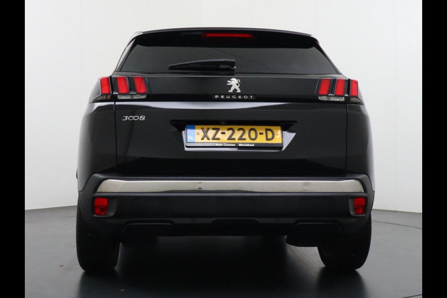 Peugeot 3008 1.6T 181PK AUT-8 Leer Navi Cruise Apple Carplay Android 19" Ecc 360°Camera PDC Elek.Achterklep DAB Connect Blue Premium Led Keyless Lane Departure Privacy Glas Regen-Lichtsensor Draadloze lader Pack City 1 Bluetooth Nieuwprijs €40.540,- Origineel Nederlandse Auto