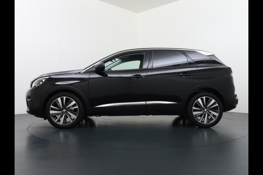 Peugeot 3008 1.6T 181PK AUT-8 Leer Navi Cruise Apple Carplay Android 19" Ecc 360°Camera PDC Elek.Achterklep DAB Connect Blue Premium Led Keyless Lane Departure Privacy Glas Regen-Lichtsensor Draadloze lader Pack City 1 Bluetooth Nieuwprijs €40.540,- Origineel Nederlandse Auto