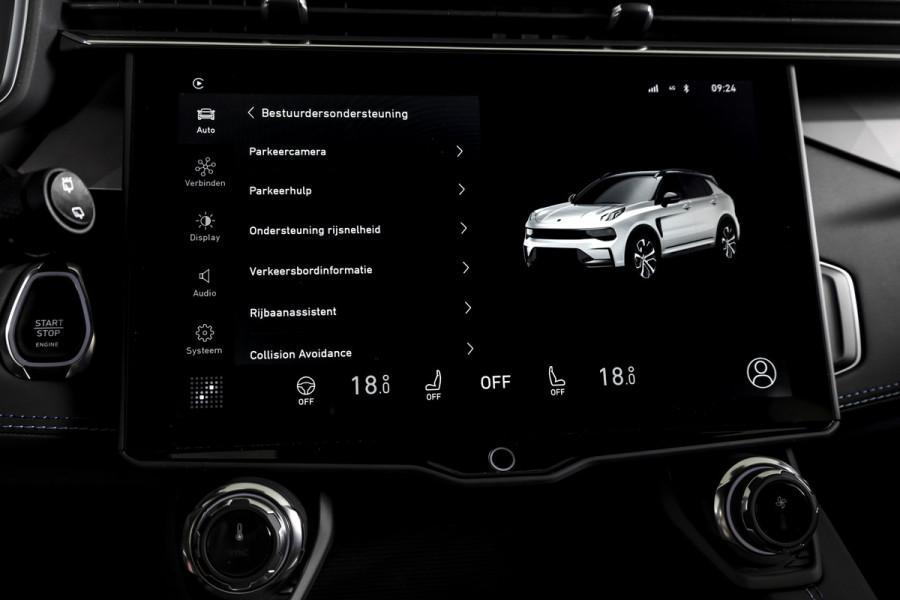 Lynk & Co 01 1.5 PHEV 261PK MY23 | 360 Camera | 7.4 kWh Boordlader | Donkere hemel | S/K-panodak | Adapt. Cruise | Memory | Stoel-+Stuurverw. | Elek. klep | LM 20" | 1700