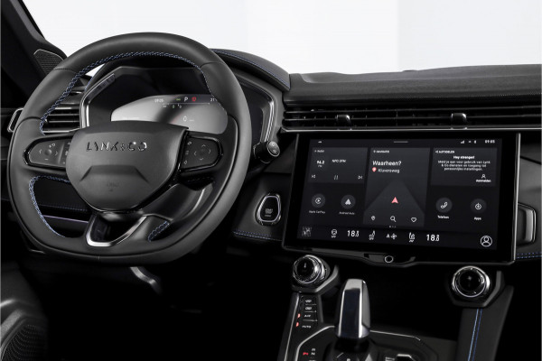 Lynk & Co 01 1.5 PHEV 261PK MY23 | 360 Camera | 7.4 kWh Boordlader | Donkere hemel | S/K-panodak | Adapt. Cruise | Memory | Stoel-+Stuurverw. | Elek. klep | LM 20" | 1700