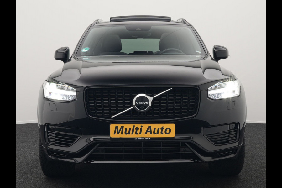 Volvo XC90 T8 Recharge AWD R-Design Plug In Hybrid 394pk 7 Persoons Dealer O.H. INCL BTW Long Range PHEV | Panodak | Alcantara Sportstoelen Memory | Trekhaak af Fabriek | Adaptive Cruise | Harman Kardon | Pilot Assist | L.M. 20" |