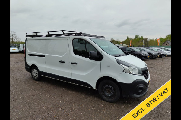 Renault Trafic CDTi L2 3-Pers Navi Airco Trekhaak Cruise Control MultiMedia Comfort Energy Pdc 1.6dCi T29 lengte 2 Imperiaal Betonplexvloer Wandbetimmering Schuifdeur 2.000kg Trekgewicht Euro 6