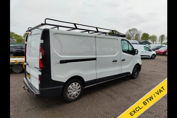 Renault Trafic CDTi L2 3-Pers Navi Airco Trekhaak Cruise Control MultiMedia Comfort Energy Pdc 1.6dCi T29 lengte 2 Imperiaal Betonplexvloer Wandbetimmering Schuifdeur 2.000kg Trekgewicht Euro 6