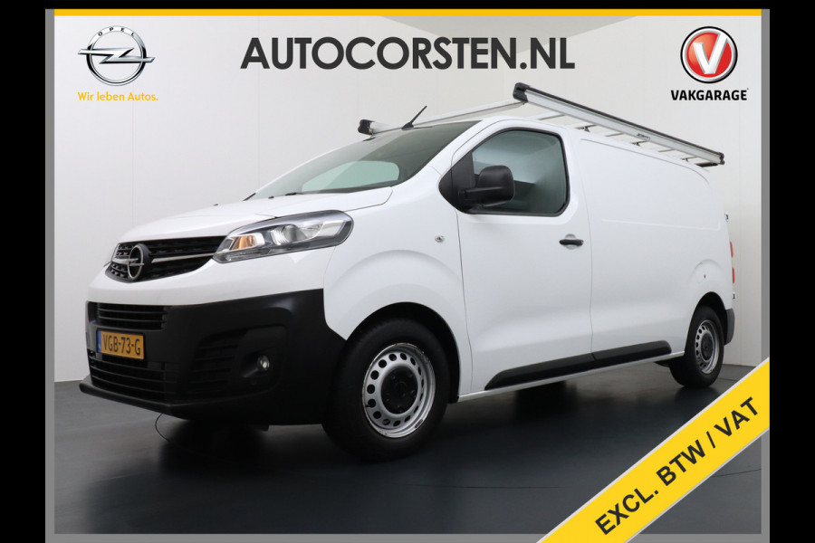 Opel Vivaro D120PK L2 3-Pers.360°Camera Apple Carplay Android Auto Trekhaak Imperiaal Airco DAB Cruise ControlH1 Edition 1.5cdti lengte 2 ho Schuifdeur Tussenwand Dealeronderhouden Sensor dodehoek Bluetooth Regensensor 1e Eigenaar EURO 6 AN 300NM Koppel 1800kg Trekvermogen