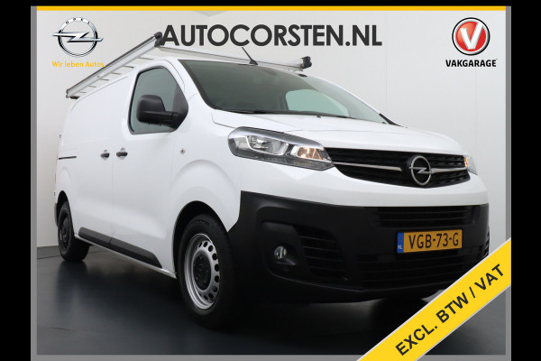 Opel Vivaro D120PK L2 3-Pers.360°Camera Apple Carplay Android Auto Trekhaak Imperiaal Airco DAB Cruise ControlH1 Edition 1.5cdti lengte 2 ho Schuifdeur Tussenwand Dealeronderhouden Sensor dodehoek Bluetooth Regensensor 1e Eigenaar EURO 6 AN 300NM Koppel 1800kg Trekvermogen