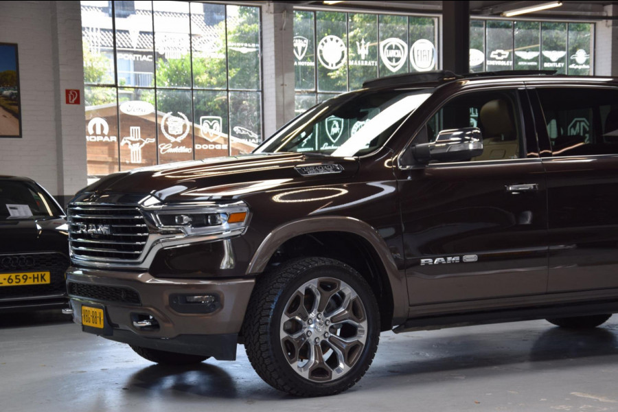 Dodge Ram 1500 5.7 V8 4x4 Crew Cab Limited *Long Horn*|Navi|Panoramadak|1e Eig|Luchtvering|Gr.Navi