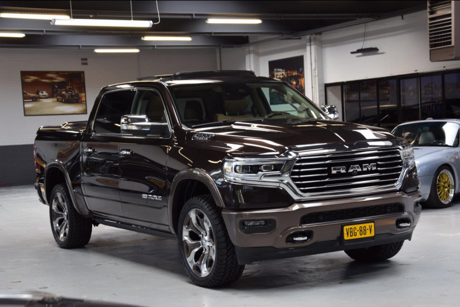 Dodge Ram 1500 5.7 V8 4x4 Crew Cab Limited *Long Horn*|Navi|Panoramadak|1e Eig|Luchtvering|Gr.Navi