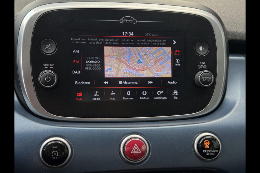 Fiat 500X 1.6-16V E-torQ Mirror Edition - Navigatie / Apple CarPlay I Airco I PDC I Sport velgen I Comfort pakket I Dealer onder.