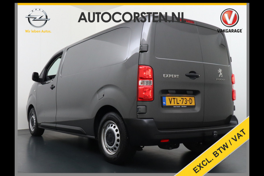 Peugeot Expert HDI 102pk Premium Trekhaak Airco Bluetooth Cruise Control Regen/Lichtsensor Betonplex vloer Lat om Lat Schuifdeur Dealeronderhouden! Recent onderhoud gehad.