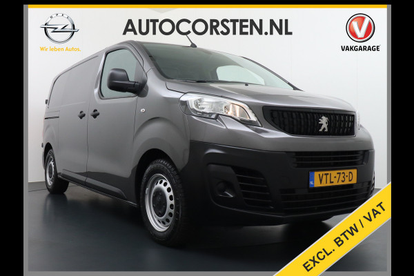 Peugeot Expert HDI 102pk Premium Trekhaak Airco Bluetooth Cruise Control Regen/Lichtsensor Betonplex vloer Lat om Lat Schuifdeur Dealeronderhouden! Recent onderhoud gehad.
