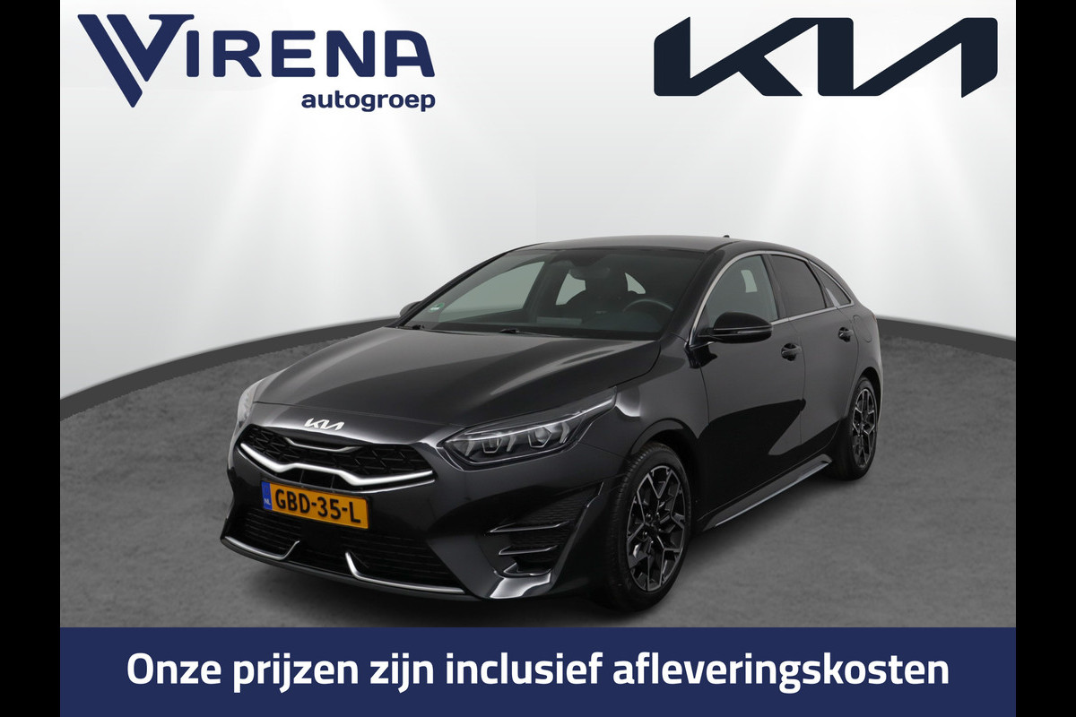 Kia ProCeed 1.5 T-GDi GT-Line Automaat - Apple Carplay/Android Auto - Cruise Control Adaptief - Dodehoekdetectie - Navigatie - Stuur/Stoelverwarming - Fabrieksgarantie tot 06-2031 Kia ProCeed 1.5 T-GDi GT-Line Automaat - Apple Carplay/Android Auto - Cruise Control Adaptief - Dodehoekdetectie - Navigatie - Stuur/Stoelverwarming - Fabrieksgarantie tot 06-2031