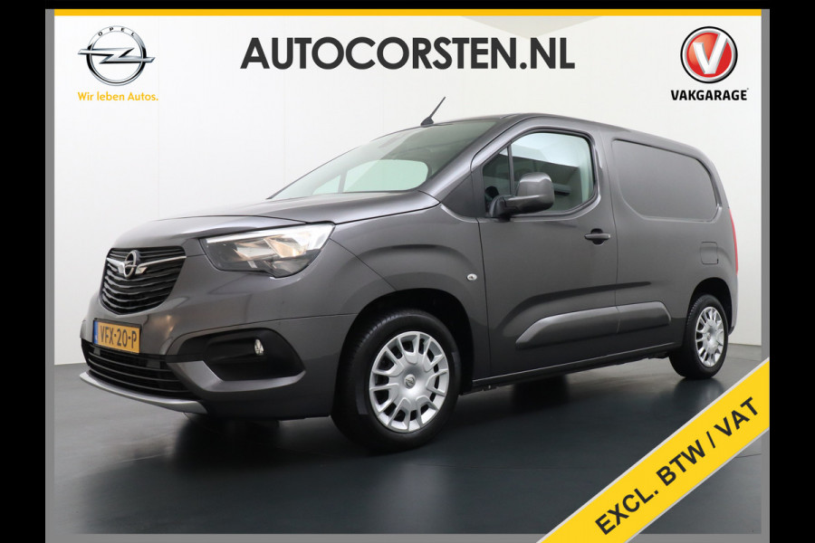Opel Combo D102pk Leer Navi Apple/Android CruiseControl Stoel-/Stuurverw. Dab Bordherkenning Aut.Verlichting 1.5CDTi l1h1 EURO6 Bluetooth Regensensor Elek.Ramen Mistlampen Usb Pdc RamenAchter Volledig Betimmerde Laadbak Innovation