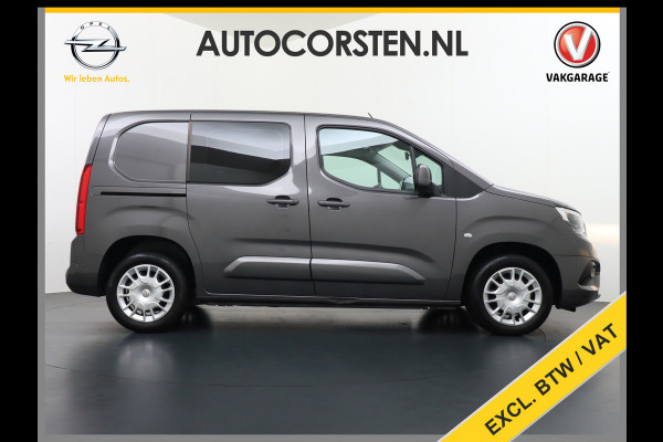 Opel Combo D102pk Leer Navi Apple/Android CruiseControl Stoel-/Stuurverw. Dab Bordherkenning Aut.Verlichting 1.5CDTi l1h1 EURO6 Bluetooth Regensensor Elek.Ramen Mistlampen Usb Pdc RamenAchter Volledig Betimmerde Laadbak Innovation