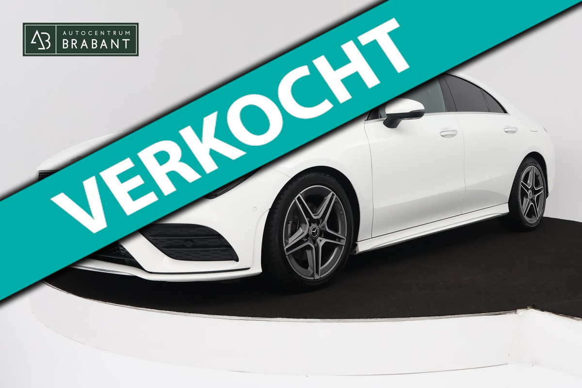 Mercedes-Benz CLA-Klasse 180 Business Solution AMG (PANORAMADAK, SFEERVERLICHTING, STOELVERWARMING, CAMERA, GOED ONDERHOUDEN) Mercedes-Benz CLA-Klasse 180 Business Solution AMG (PANORAMADAK, SFEERVERLICHTING, STOELVERWARMING, CAMERA, GOED ONDERHOUDEN)