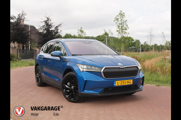 Škoda ENYAQ iV 80 First Edition | 204PK | Apple Carplay | Warmtepomp | Sfeer Verlichting | Trekhaak |