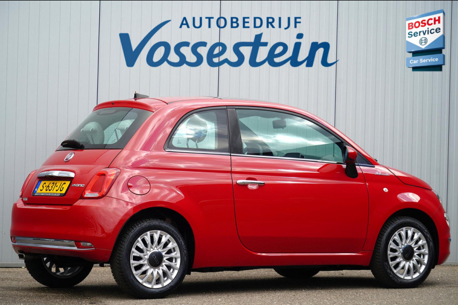 Fiat 500 1.0 Hybrid Dolcevita / NL-Auto / 24dkm NAP / Panoramadak / Airco / Cruise Control