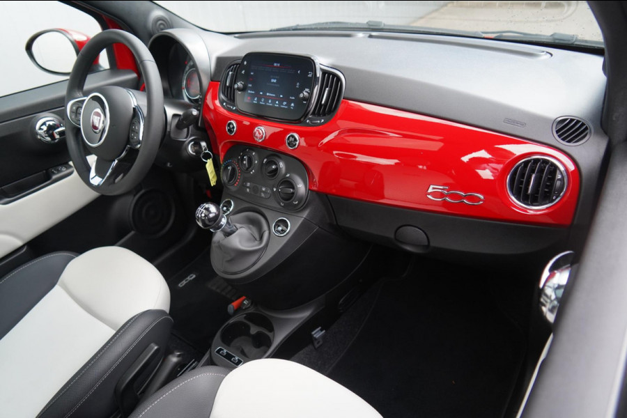 Fiat 500 1.0 Hybrid Dolcevita / NL-Auto / 24dkm NAP / Panoramadak / Airco / Cruise Control