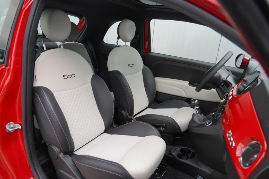 Fiat 500 1.0 Hybrid Dolcevita / NL-Auto / 24dkm NAP / Panoramadak / Airco / Cruise Control