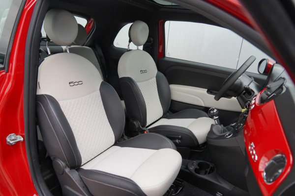 Fiat 500 1.0 Hybrid Dolcevita / NL-Auto / 24dkm NAP / Panoramadak / Airco / Cruise Control