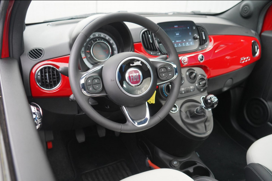 Fiat 500 1.0 Hybrid Dolcevita / NL-Auto / 24dkm NAP / Panoramadak / Airco / Cruise Control