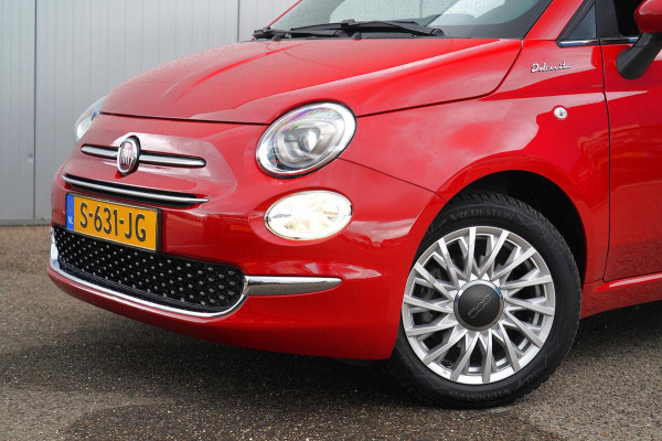 Fiat 500 1.0 Hybrid Dolcevita / NL-Auto / 24dkm NAP / Panoramadak / Airco / Cruise Control