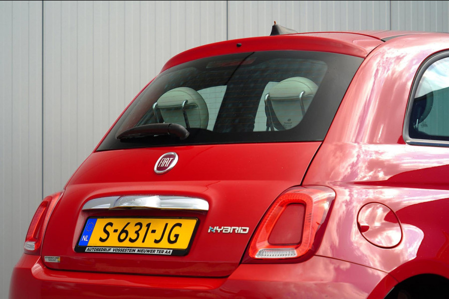 Fiat 500 1.0 Hybrid Dolcevita / NL-Auto / 24dkm NAP / Panoramadak / Airco / Cruise Control