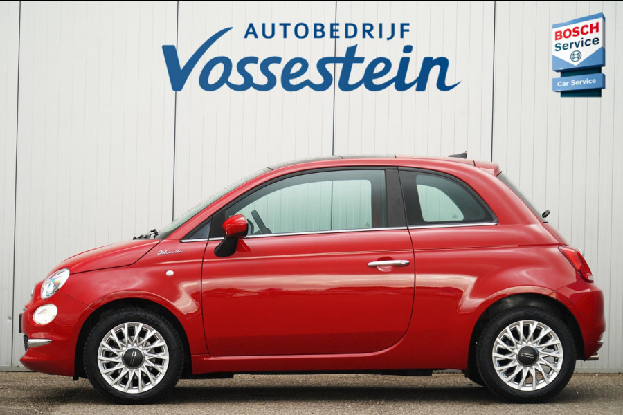 Fiat 500 1.0 Hybrid Dolcevita / NL-Auto / 24dkm NAP / Panoramadak / Airco / Cruise Control