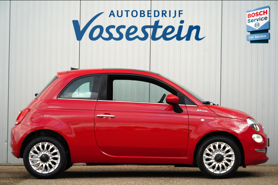 Fiat 500 1.0 Hybrid Dolcevita / NL-Auto / 24dkm NAP / Panoramadak / Airco / Cruise Control