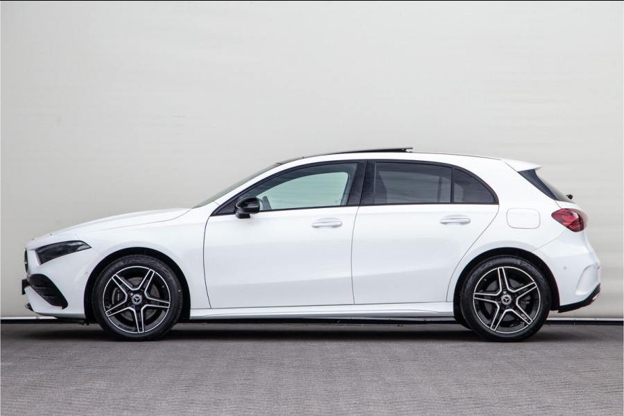 Mercedes-Benz A-Klasse 250 e AMG Line Facelift, Nightpack, Pano, Widescreen, 18" Hybrid