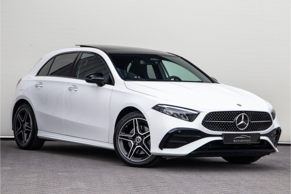 Mercedes-Benz A-Klasse 250 e AMG Line Facelift, Nightpack, Pano, Widescreen, 18" Hybrid