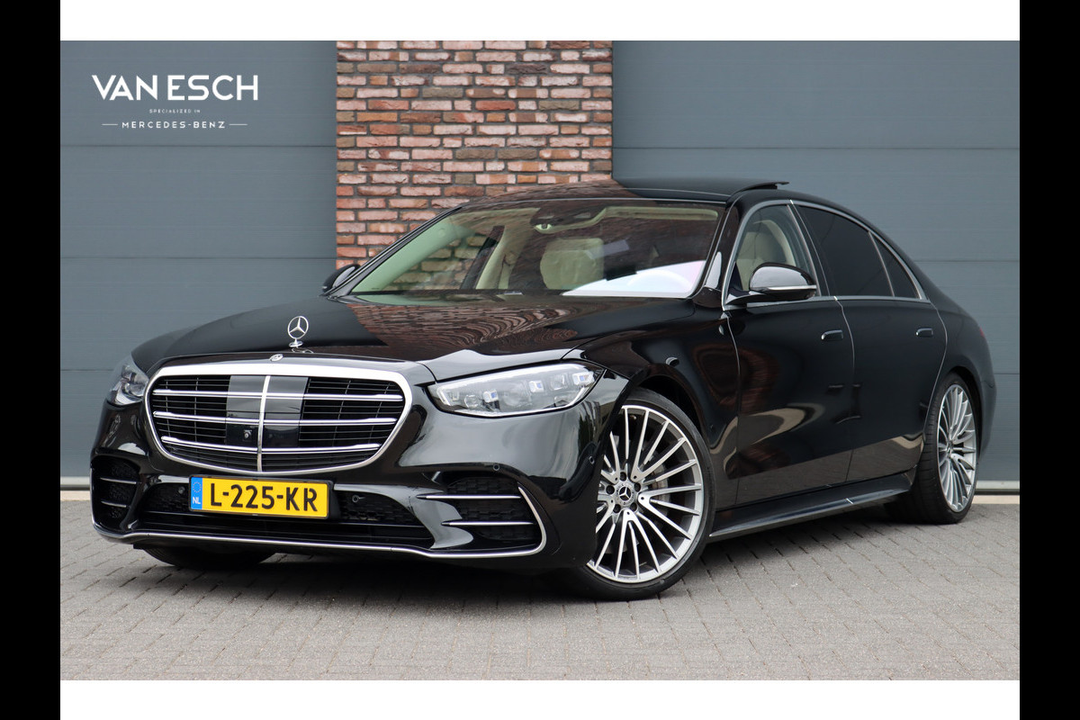 Mercedes-Benz S-Klasse 500 4MATIC AMG Line Aut9 | Achterasbesturing | Distronic+ | Airmatic | Entertainment Achter | Massage | HUD | Burmester | Vlakkenverwarming | Stoelventilatie | Digital Light | Mercedes-Benz S-Klasse 500 4MATIC AMG Line Aut9 | Achterasbesturing | Distronic+ | Airmatic | Entertainment Achter | Massage | HUD | Burmester | Vlakkenverwarming | Stoelventilatie | Digital Light |