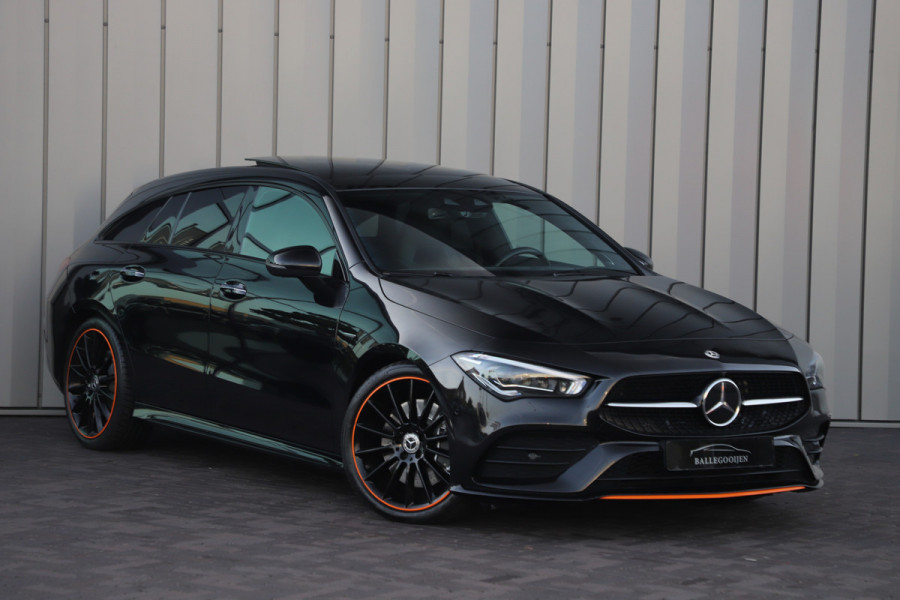 Mercedes-Benz CLA-Klasse Shooting Brake 250 AMG 4-Matic | 224PK | Pano | Keyles-go | Head-up | Burmester | Adaptief-onderstel | Memory | Sfeerverlichting