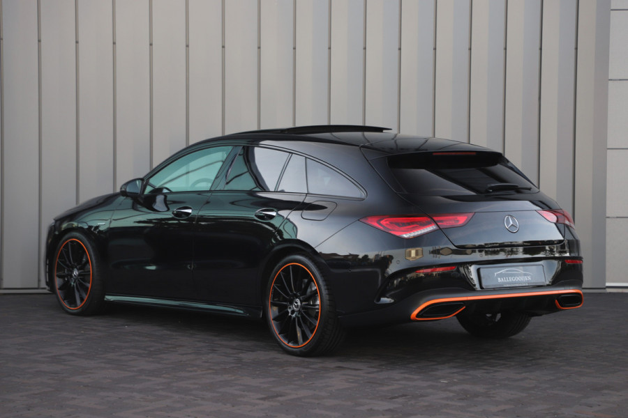 Mercedes-Benz CLA-Klasse Shooting Brake 250 AMG 4-Matic | 224PK | Pano | Keyles-go | Head-up | Burmester | Adaptief-onderstel | Memory | Sfeerverlichting